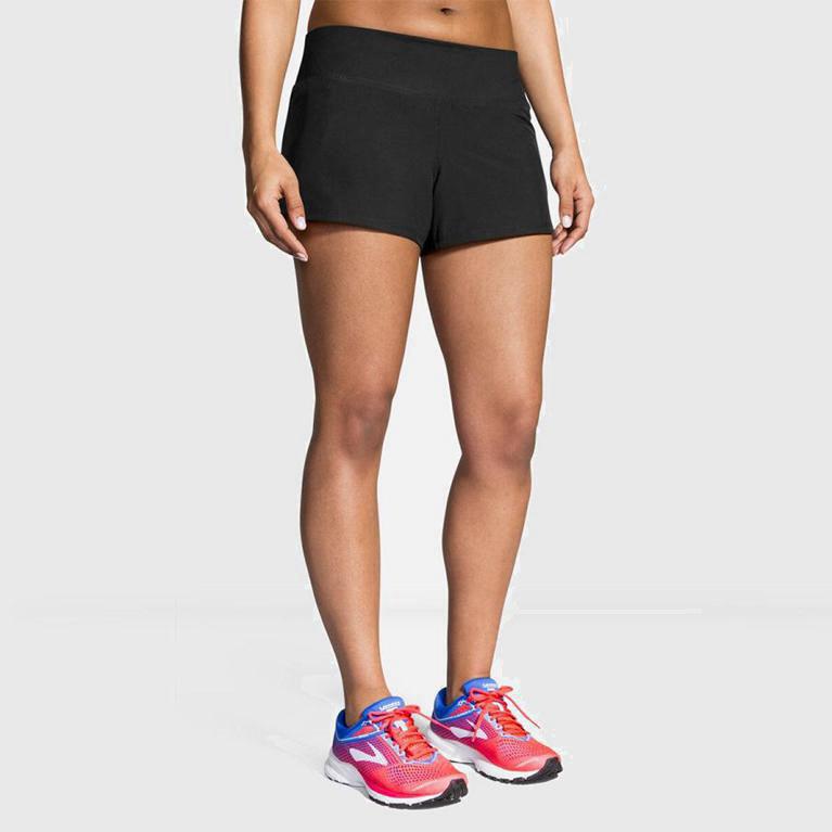 Brooks Chaser 3 Womens Running Shorts - Grey - Philippines (728136XUV)